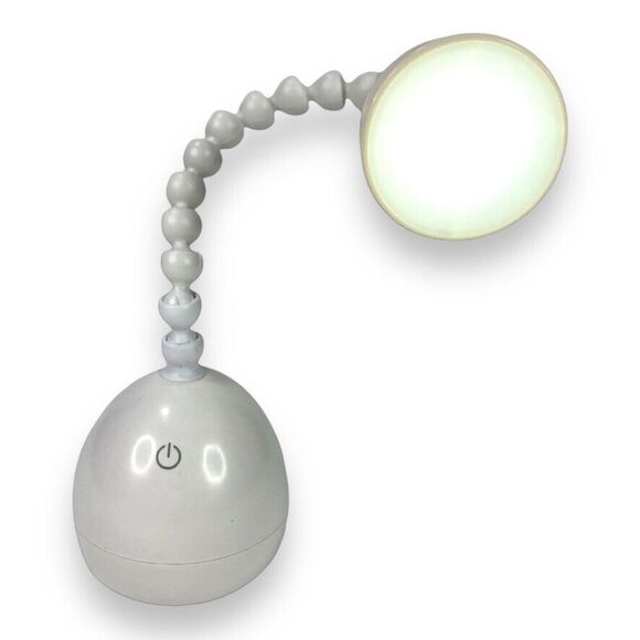 Dimmable LED Touch Desk Lamp, USB or Battery Power, Portable, Adjustable Neck - Picture 12 of 16